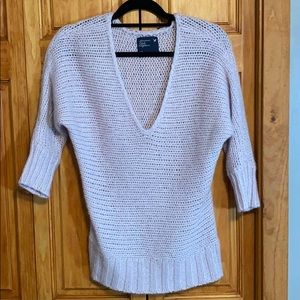 American Eagle lilac mohair blend sweater